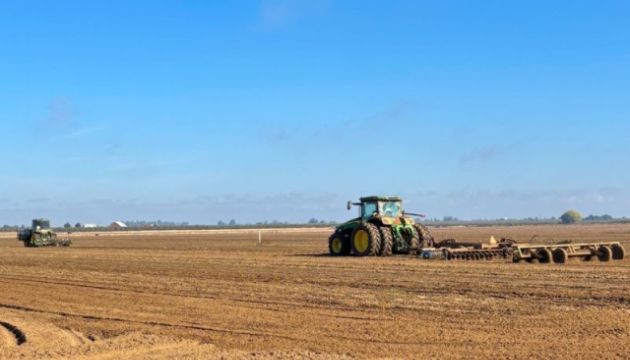 SweetPotato field in Atwater, CA