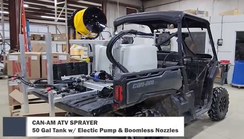 New Can-Am ATV Sprayer