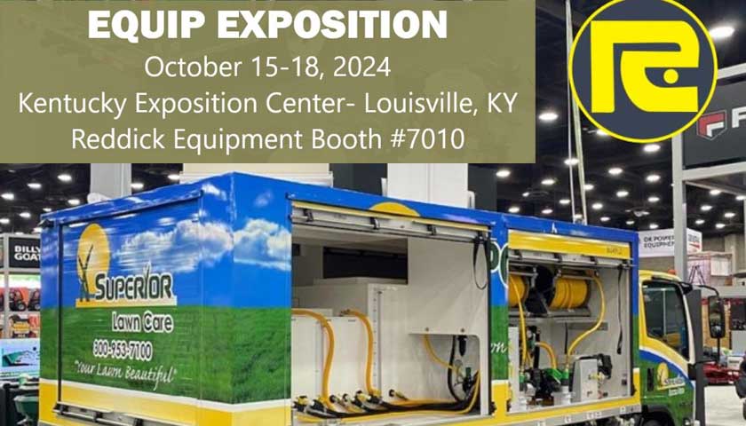 Reddick at the Equip Exposition in Louisville, KY today and tomorrow