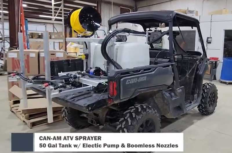 New Can-Am ATV Sprayer