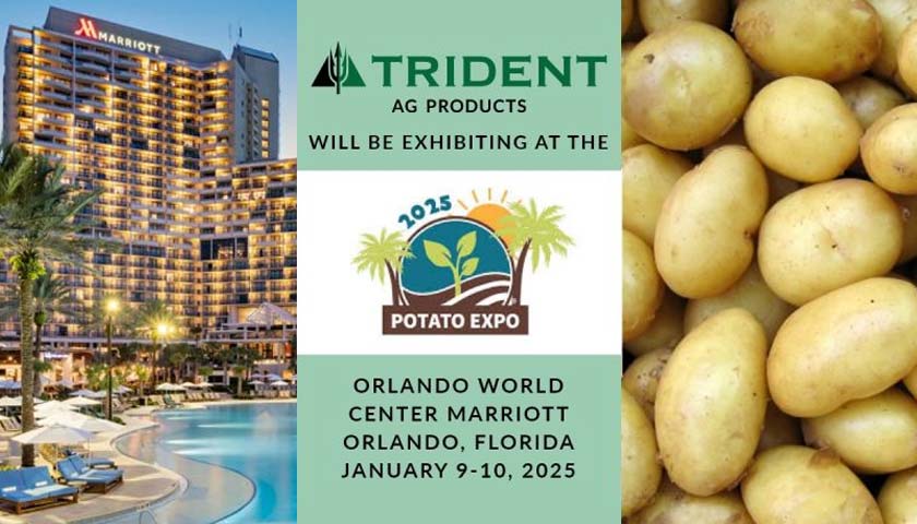 Trident Ag is at the 2025 Potato Expo today in Orlando