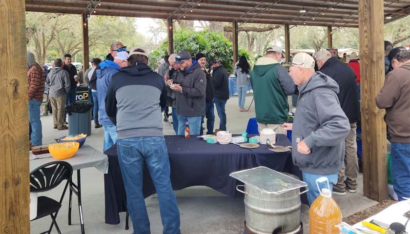 Yummy Seafood Gumbo for the FSGA Tailgate