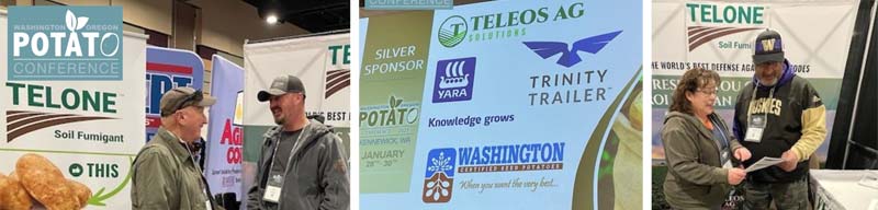 TELONE Specialists Robin Matson & Dusty Allen at the PNW Potato Conference