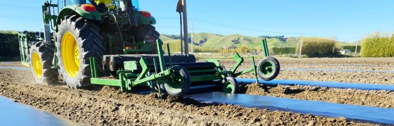 Pic-Plus Soil Fumigation Process is Underway.