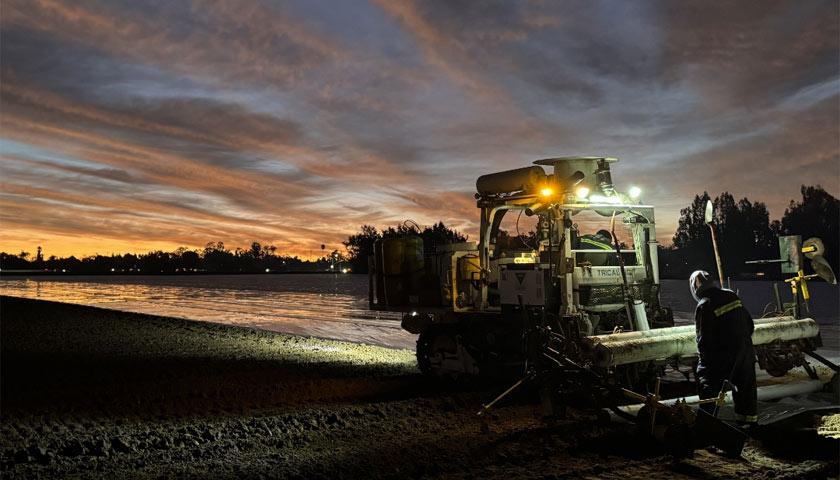 TriCal is Up Early and Ready to Work