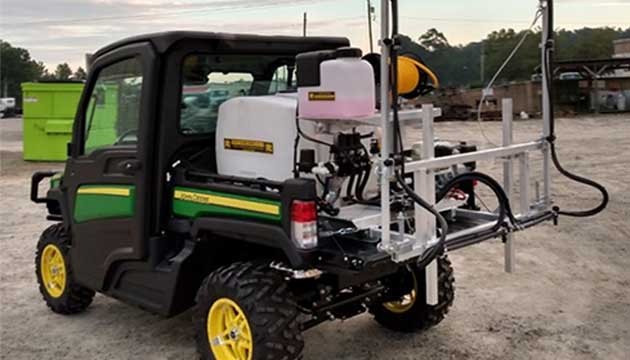 Reddick 100 Gallon UTV Sprayer w/ Folding Booms