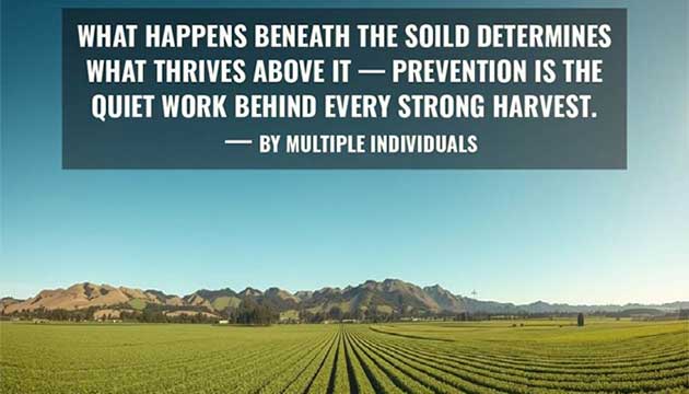 Prevention is the Quiet Work Behind Every Strong Harvest