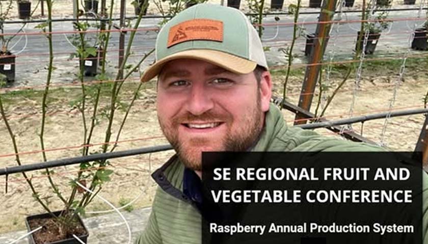 Josh Mays presents at SE Regional Fruit and Vegetable Conference in Savanna