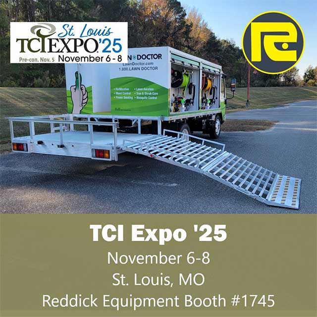 Reddick at the TCI Expo in St. Louis