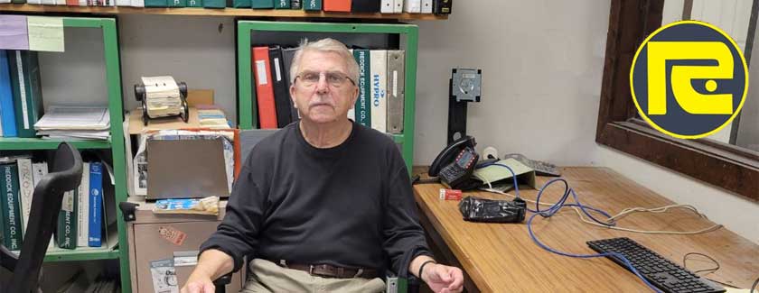 Larry Mills is retiring today from Reddick Equipment Company