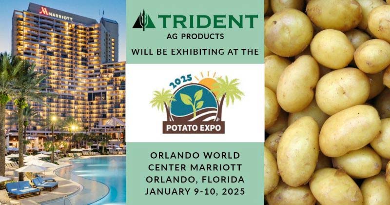 Trident Ag is at the 2025 Potato Expo today in Orlando